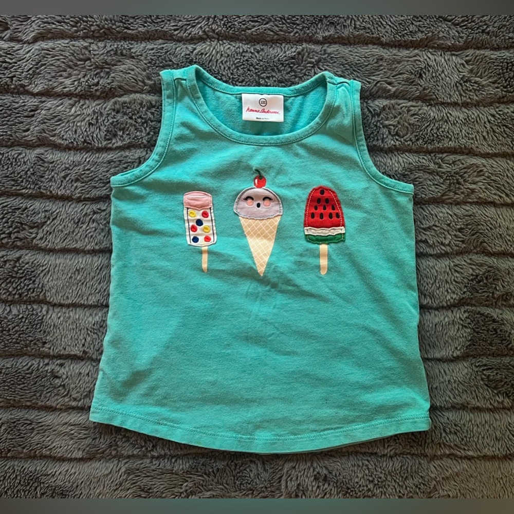Hanna Andersson Embroidered Tank Top